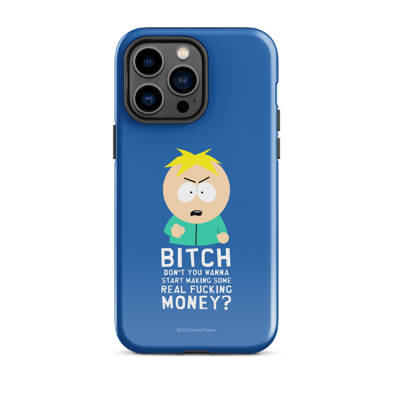 South Park Butters Make Real Money Tough Phone Case - iPhone