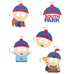 South Park Stan Wall Sticker Sheet