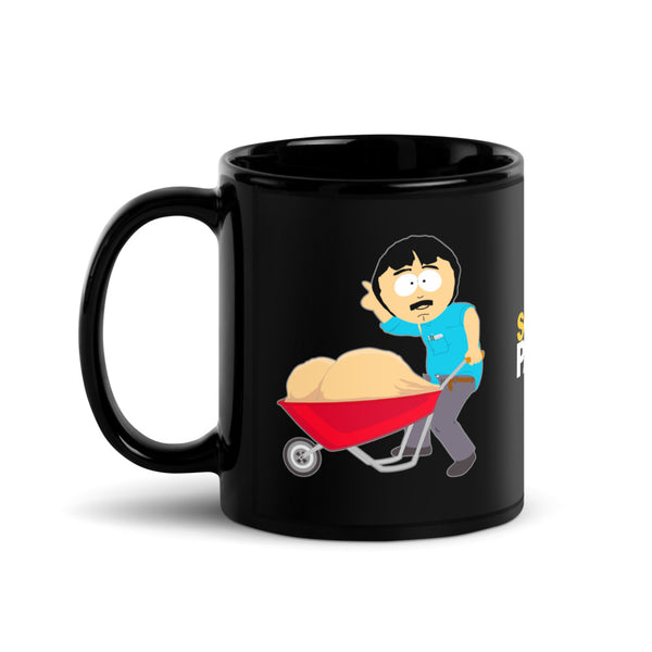 South Park Randy's Balls Black Mug