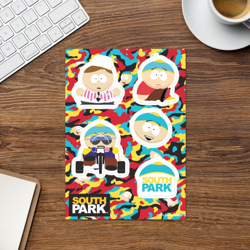 South Park Cartman Sticker Sheet