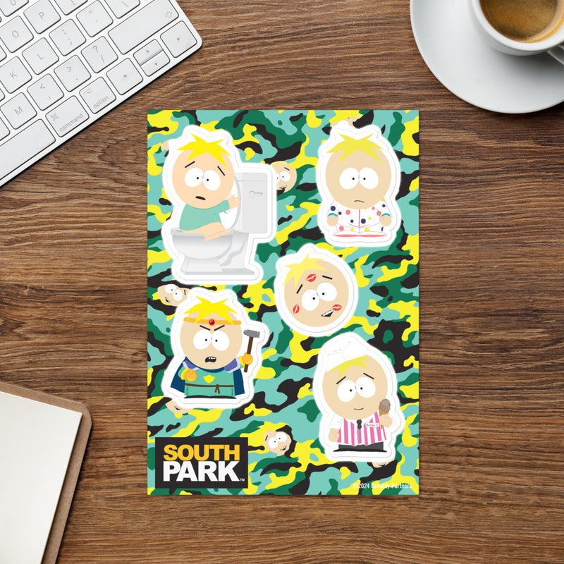 South Park Butters Sticker Sheet