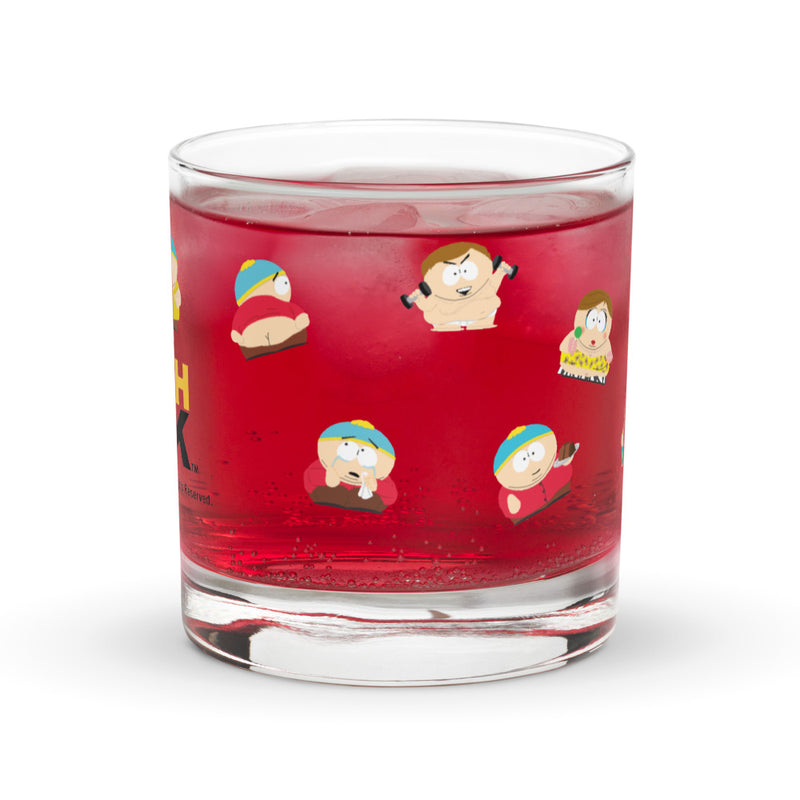 South Park Cartman Rock Glass