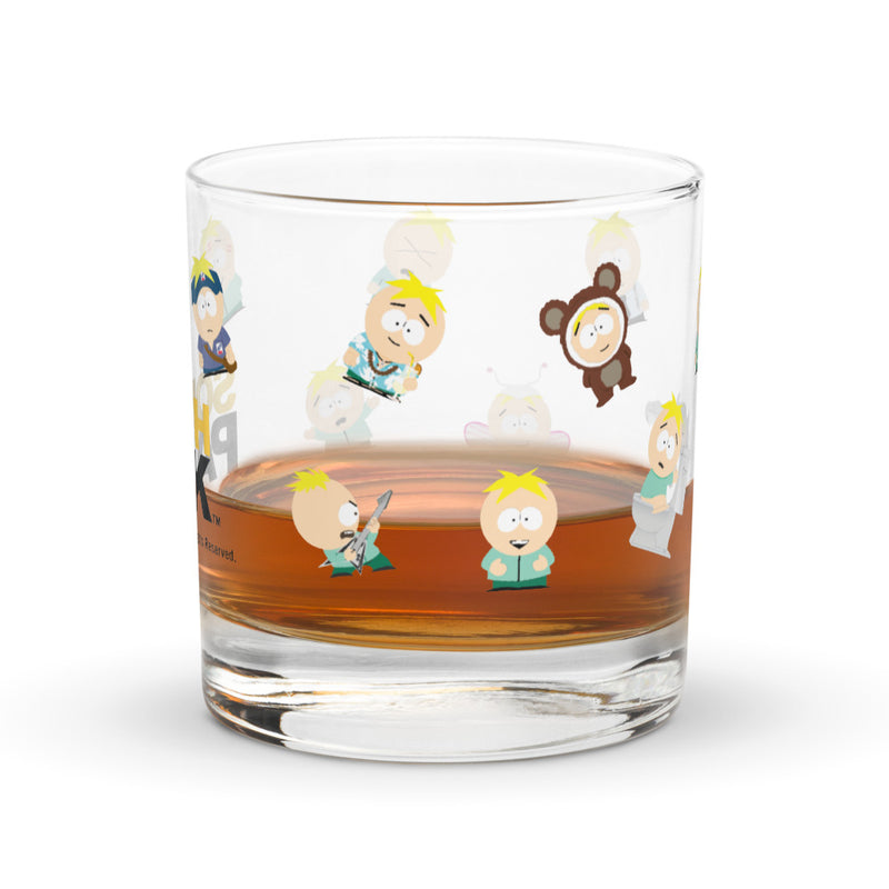 South Park Butters Rock Glass