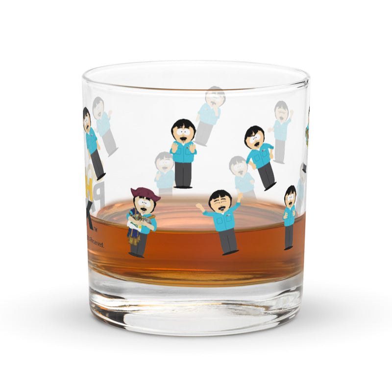 South Park Randy Rock Glass