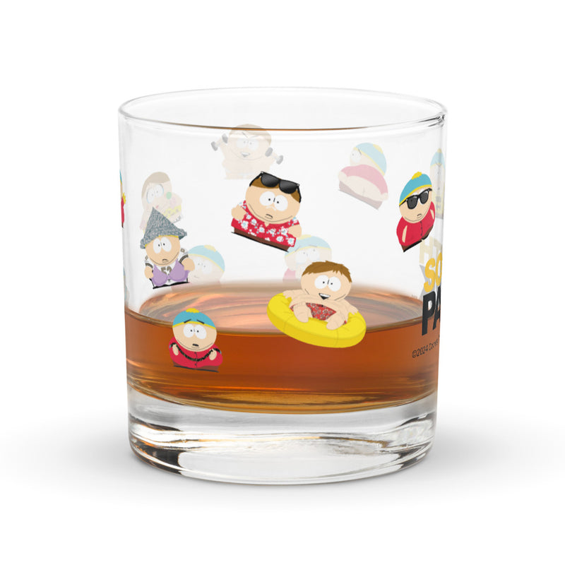 South Park Cartman Rock Glass