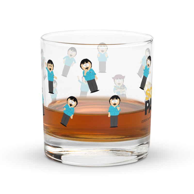 South Park Randy Rock Glass