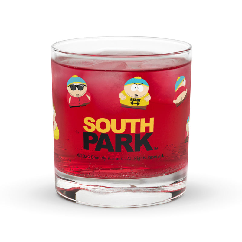 South Park Cartman Rock Glass