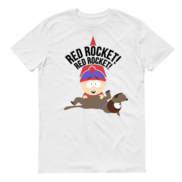 South Park Stan Red Rocket Adult Short Sleeve T-Shirt