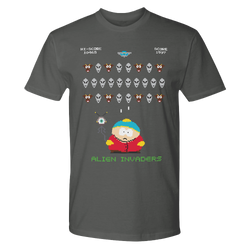 South Park Alien Invaders Adult Short Sleeve T-Shirt