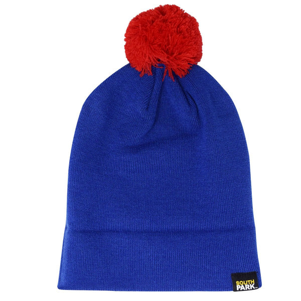Handmade Winter Hat Royal Blue With Ear Flaps and a Canary Pom Pom Looks  Like the Hat Craig Wears on South Park -  Canada