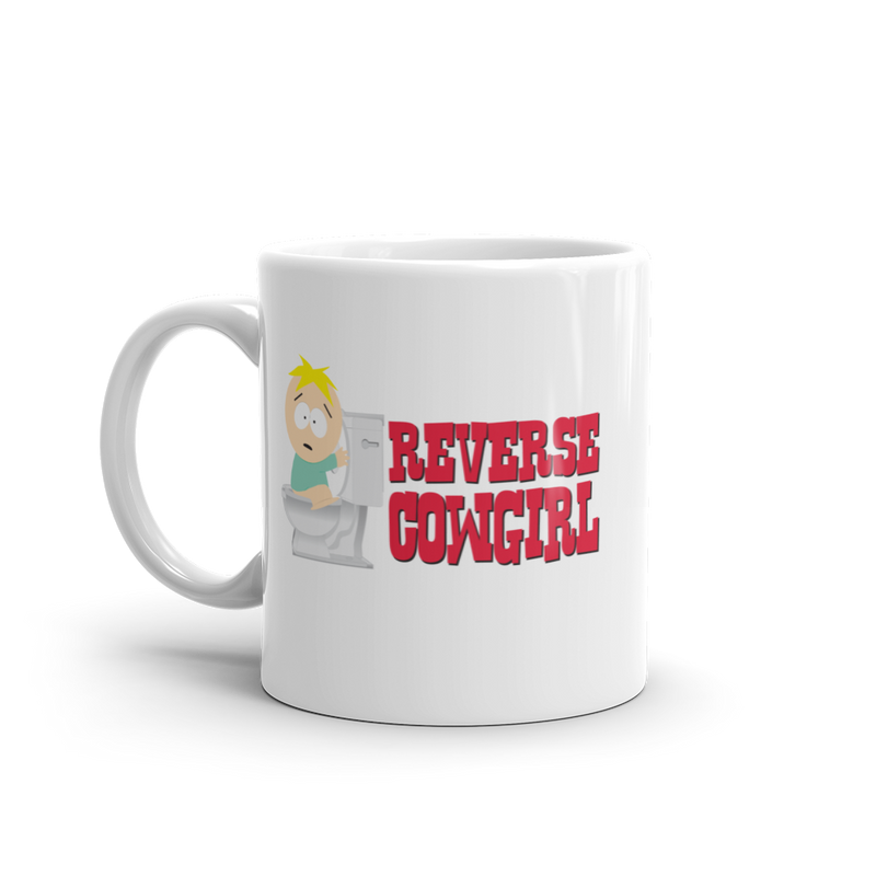 South Park Butters Reverse Cowgirl White Mug