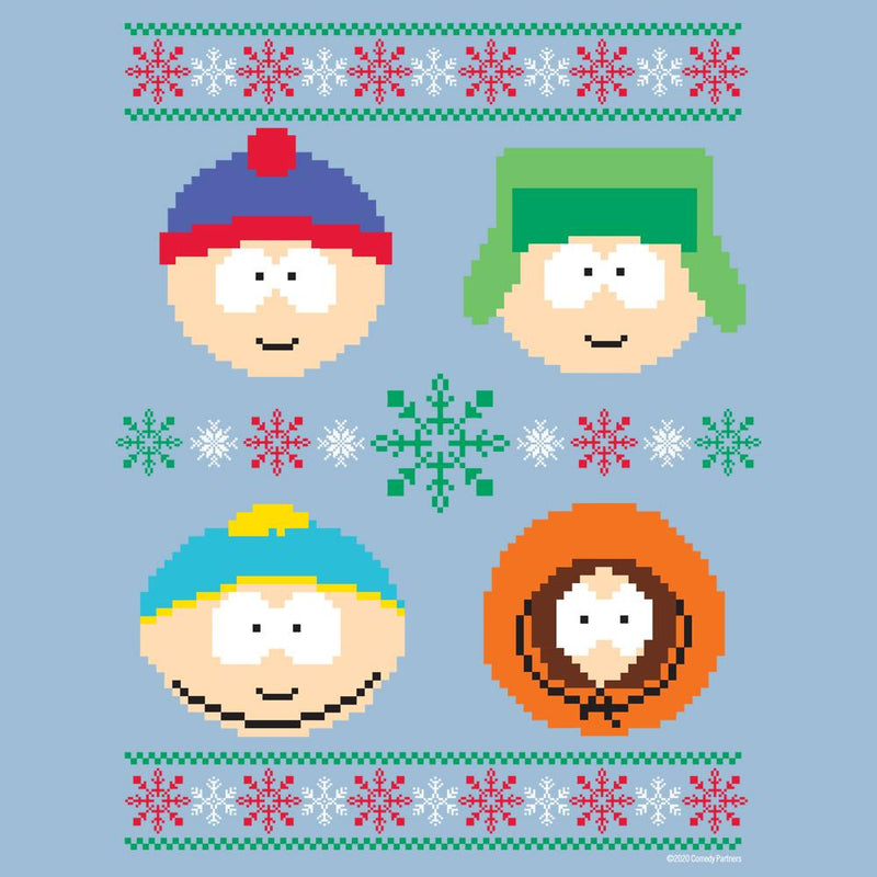South Park Character Holiday Fleece Crewneck Sweatshirt