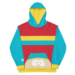 South Park Cartman Color Block Unisex Hooded Sweatshirt