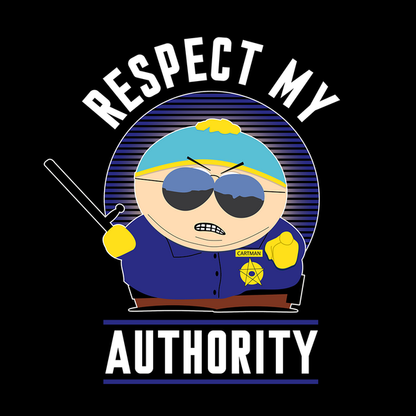 South Park Cartman Respect My Authority Unisex Tank Top