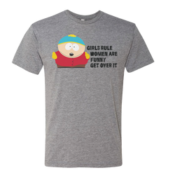South Park Cartman Girls Rule Men's Short Sleeve T-Shirt
