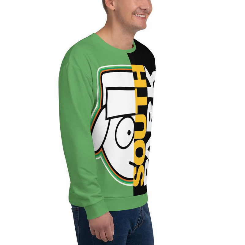 South Park Split Kyle Adult All-Over Print Sweatshirt