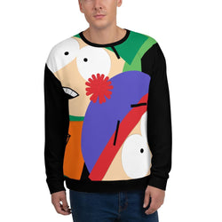South Park Kyle & Stan Adult All-Over Print Sweatshirt