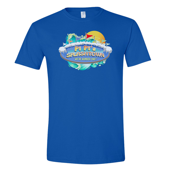 South Park Pi Pi's Splashtown Men's Short Sleeve T-Shirt