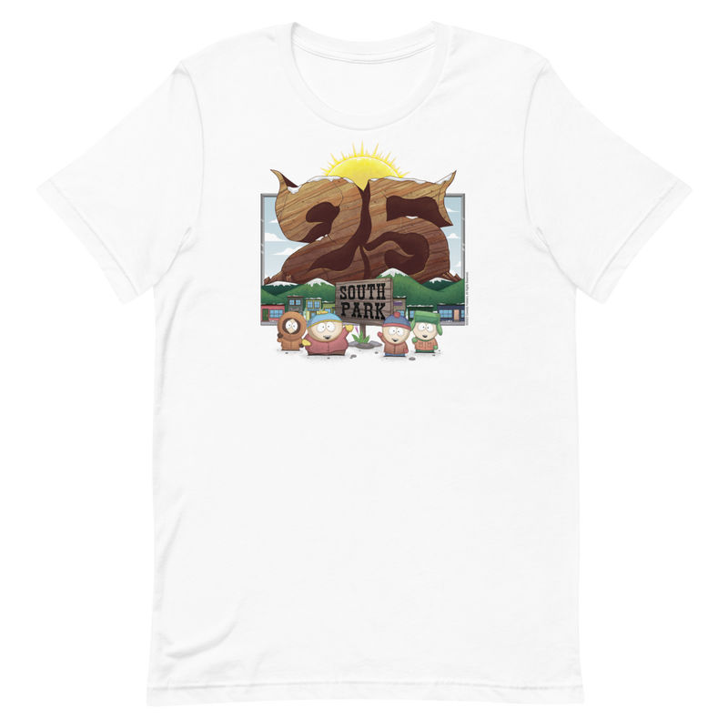 South Park Season 25 Logo Adult Short Sleeve T-Shirt