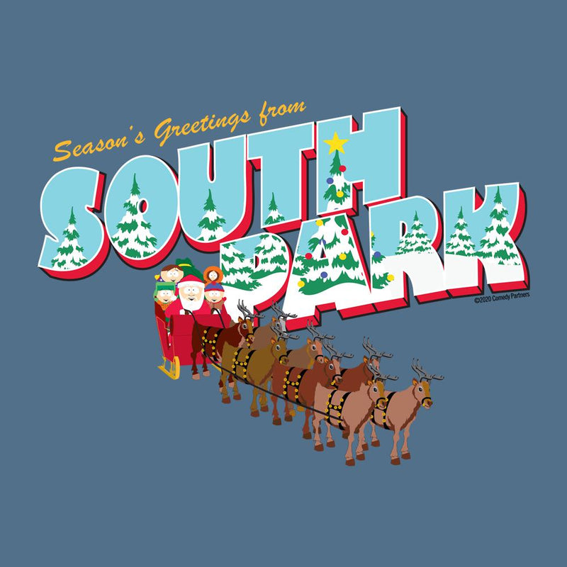 South Park Season's Greetings Holiday Fleece Crewneck Sweatshirt