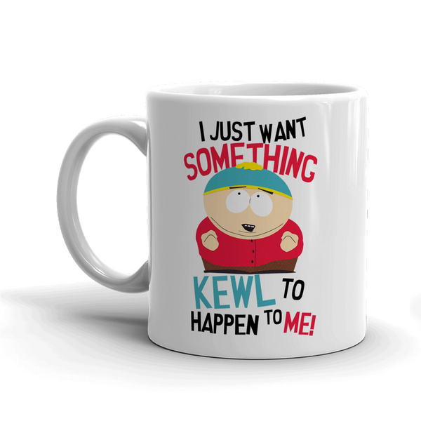 South Park Cartman Something Kewl White Mug