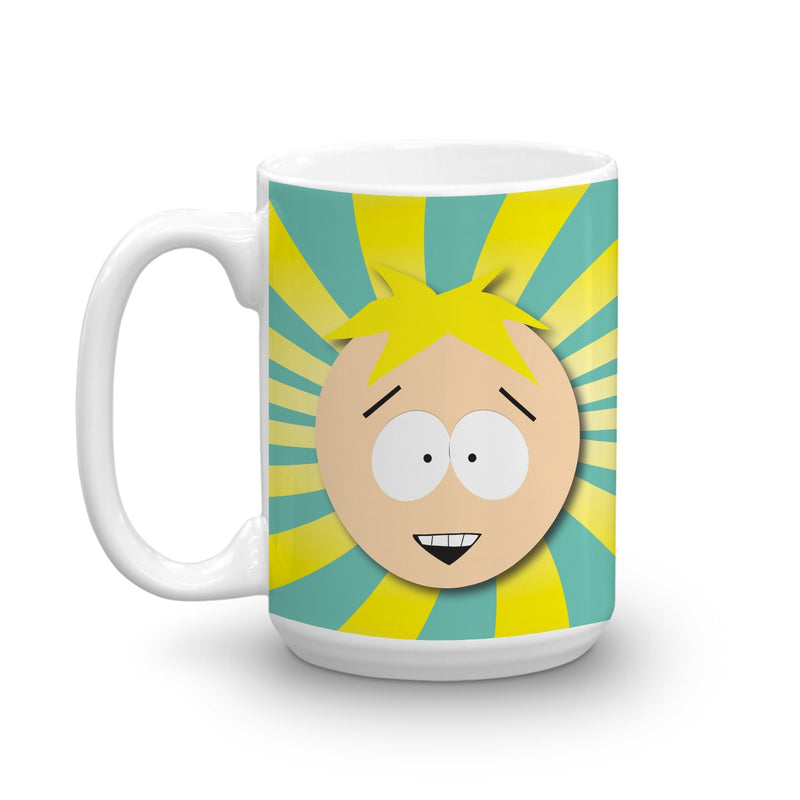 South Park Butters Face White Mug