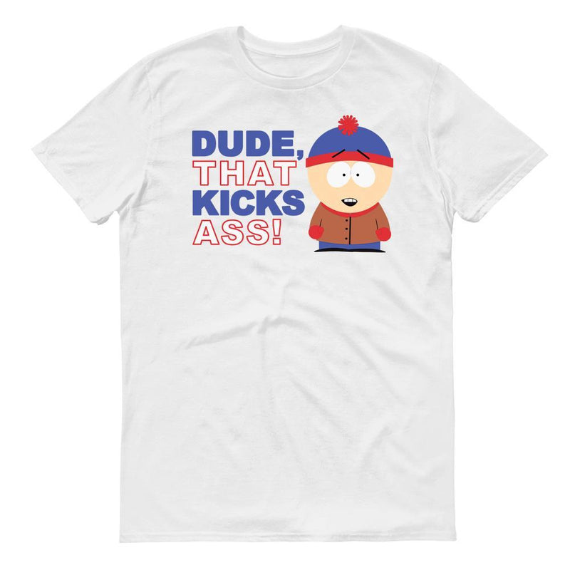 South Park Stan Kick Ass Adult Short Sleeve T-Shirt