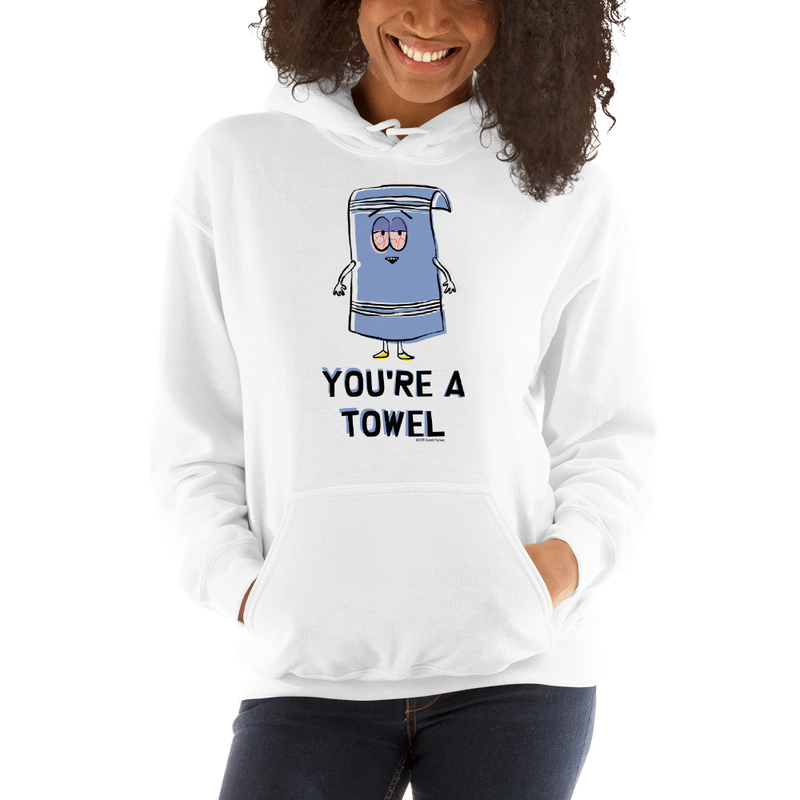 South Park Towelie Lightweight Hooded Sweatshirt Grey XL